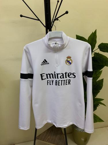 بلوفر ريال مدريد الابيض