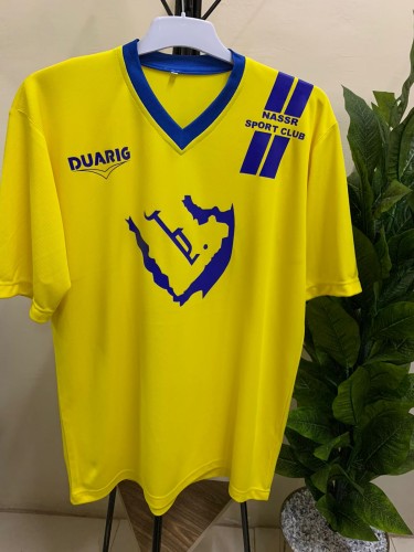 تيشيرت النصر الاصفر الكلاسكي شبابي