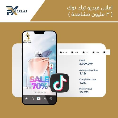 اعلان فيديو تيك توك (3 مليون مشاهدة)