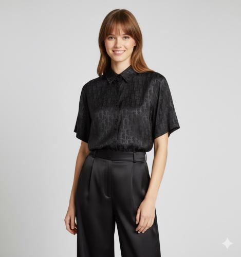 بلوزة سحر الساتان