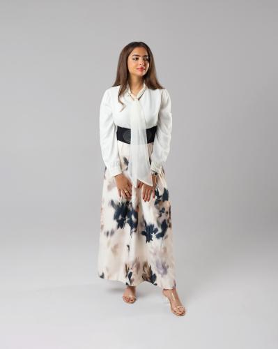 فستان أزهار المساء