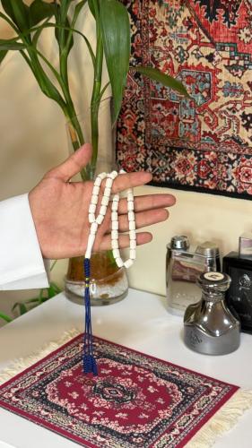 عظم جمل ٣٣ خرزه كركوشه كحلي