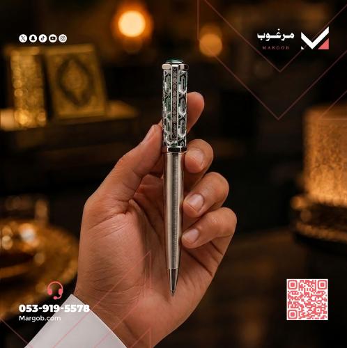 قلم كارتير سانتوس سداسي فضي