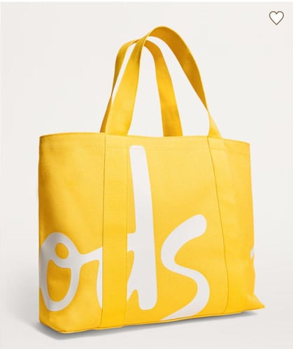 "حقيبة تسوق قماشية من Harrods -حجم متوسطة بلونها ا...