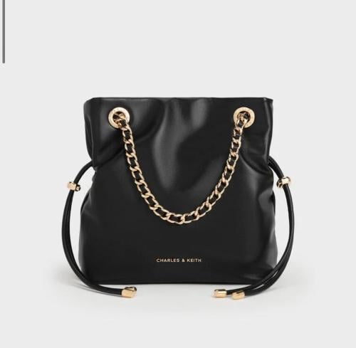 Arya Braided-Chain Crossbody Bag