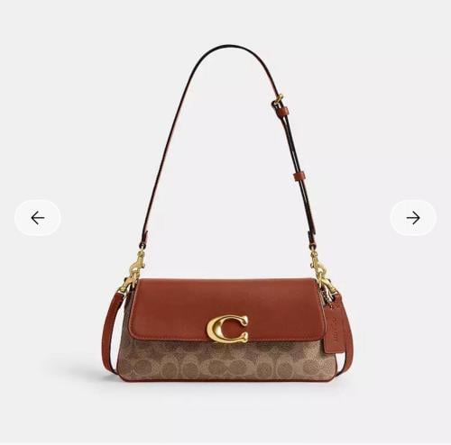 Jet Shoulder Bag In Signature Canvas