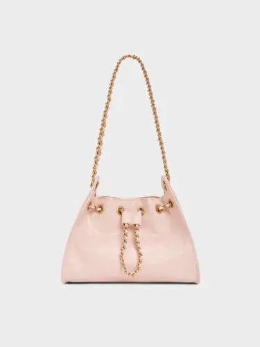 Duo Quilted Drawstring Bucket Bag