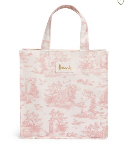 شنطة harrods - حقيبة تسوّق توالي دو جوي (Toile de...