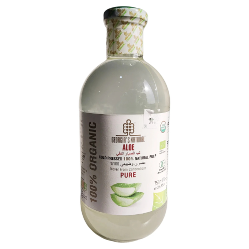 عصير لب الصبار النقي 100%عضوي 750مل