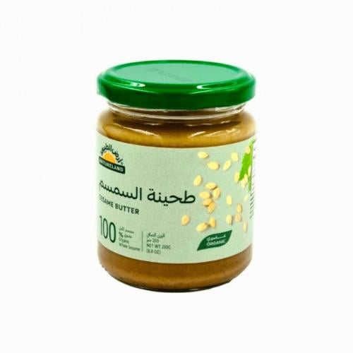 طحينة سمسم عضوية 250 جم أرض الطبيعة