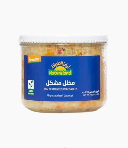 مخلل مشكل عضوي أرض الطبيعة 410 جم