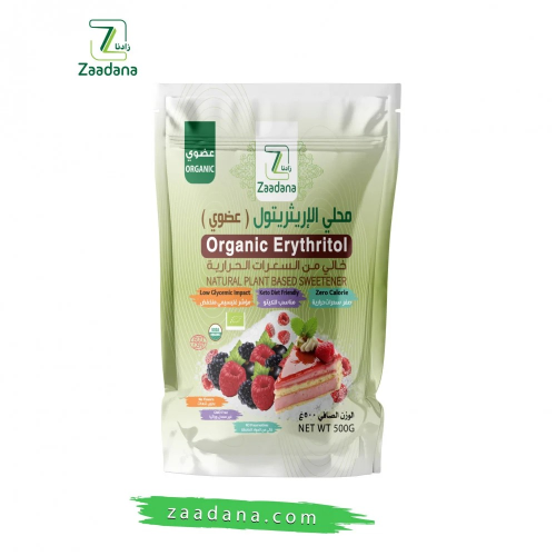 محلى الإريثريتول عضوي 500 جرام