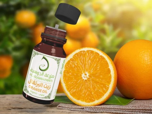 زيت البرتقال العطرى العضوى الدوسية