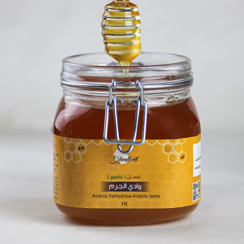 عسل وادي الجرم عضوي500جرام