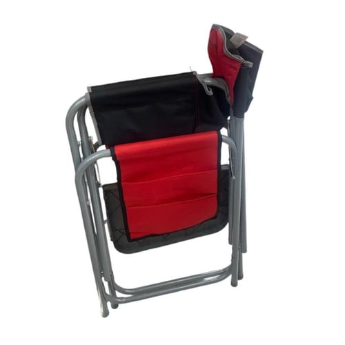 كرسي رحلات قابل للطي مع طاولة جانبية - تصميم مريح...