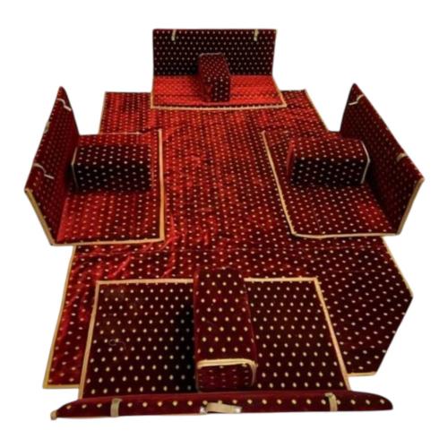 طقم جلسة ارضي للرحلات والتخييم , 9 قطع