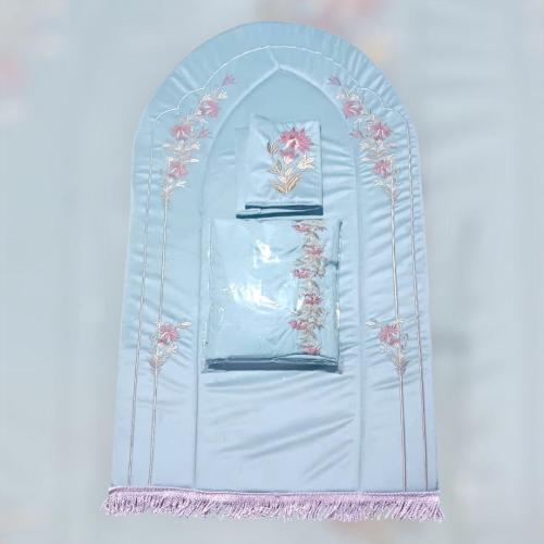 طقم صلاة فاخر مخمل , 3 قطع