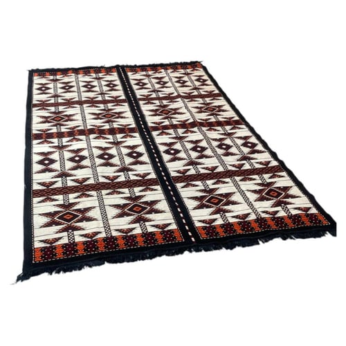 مفرش وجهين تراثي - مقاس 200x300 سم , موديل حجازي