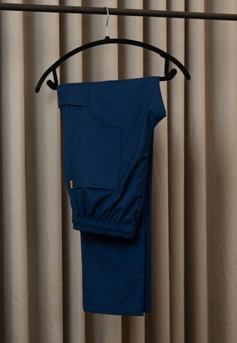 سكراب أزرق غامق