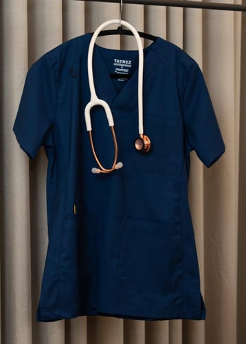 سكراب أزرق غامق