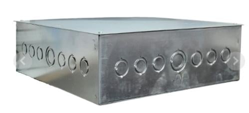 قسام كهرباء حديد عمق 10 سم 30*30 بوكس علبة box