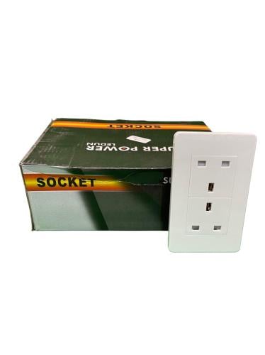 بريزة دبل 2*4 SUPER كود # 102