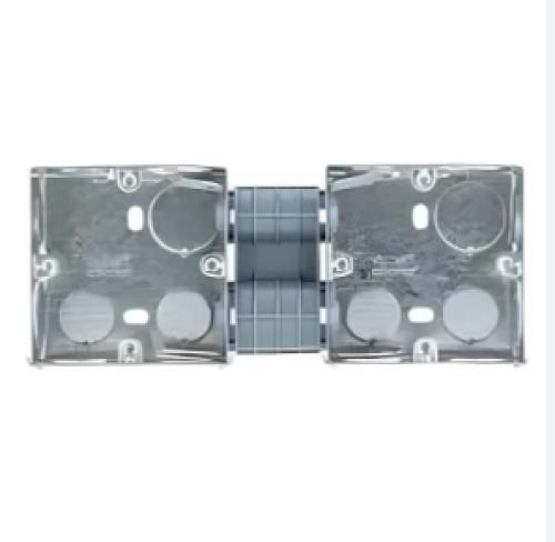 علبة حديد بوكس box 7*7 مزدوج