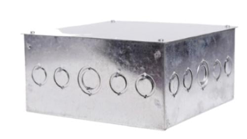 قسام كهرباء حديد عمق 10 سم 25*25 بوكس علبة box