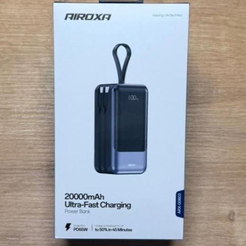باور بانك من *Airoxa ARX-00803* فائق الشحن. السعة:...