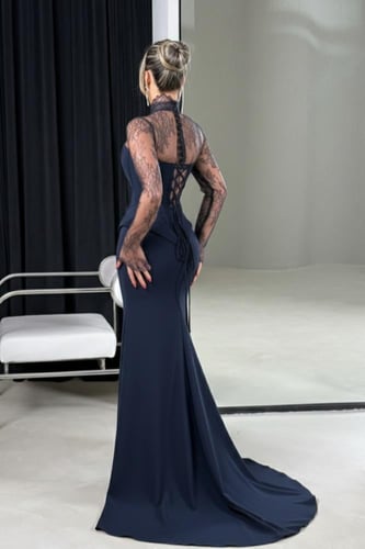 Dantel navy blue/كحلي