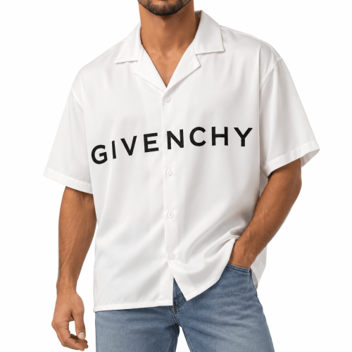 قميص GIVENCHY قماش بارد | قصة واسعة