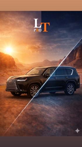 تظليل عازل حراري بتقنية النانو تيتانيوم SUV (كبيره )