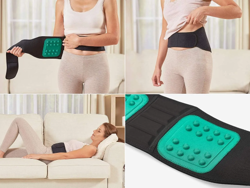 حزام تدليك حراري للظهر والبطن