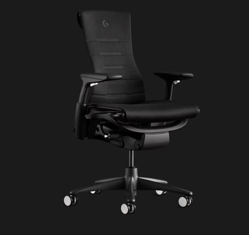 Herman miller Embody black gaming logitech هيرمان ميلر امبودي قيمنق لوجي تيك