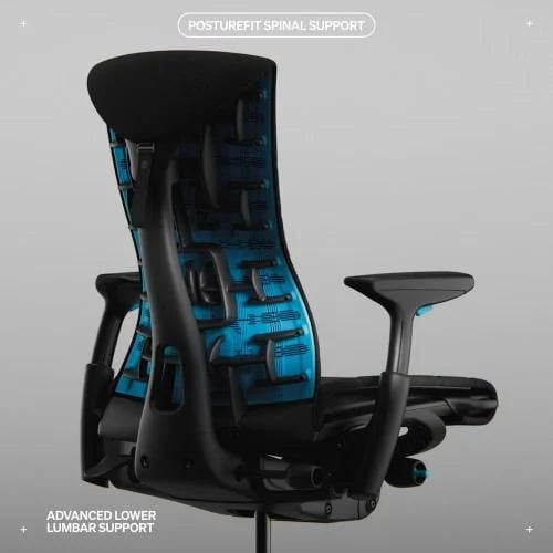 Herman miller Embody gaming logitech هيرمان ميلر امبودي قيمنق لوجي تيك