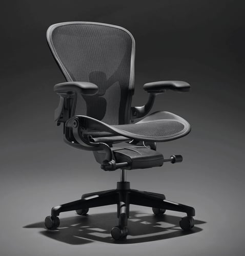 هيرمان ميلر ايرون ريماستر كامل المواصفات مقاس سي Herman miller Aeron Remastered Size C