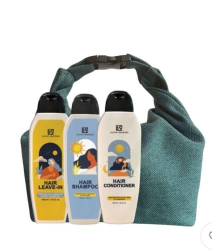 Hair care set for normal hair, shampoo, conditione...