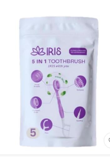 Travel toothbrush 5-star 1 quantity 5 pieces