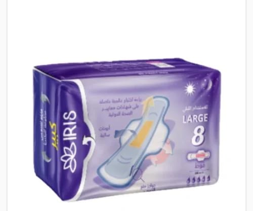 Sanitary pads for nighttime use