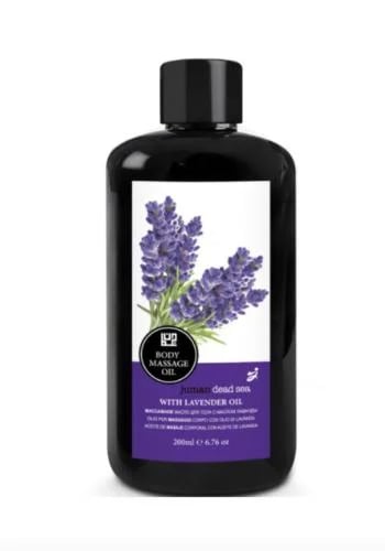 Body massage oil with lavender body care 200