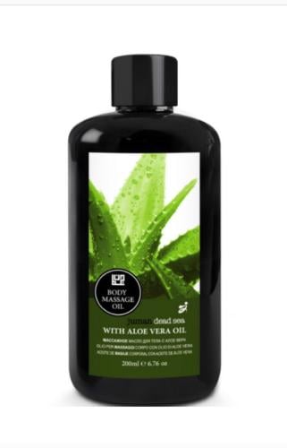 Body massage oil with aloe vera, body care 200 ml