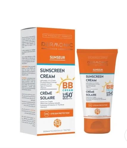 Sun protection cream with skincare base 50 ml