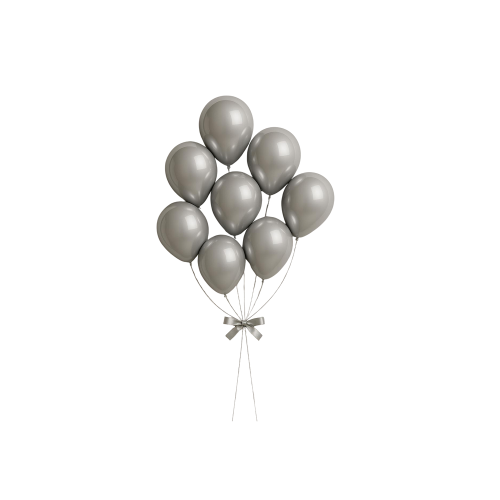 HB-Gray Balloons