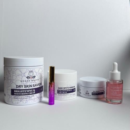 المجموعه كامله للتفتيح وجه وجسم