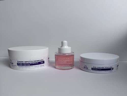 مجموعه التفتيح الجباره (سيروم الكولاجين + كريم الك...