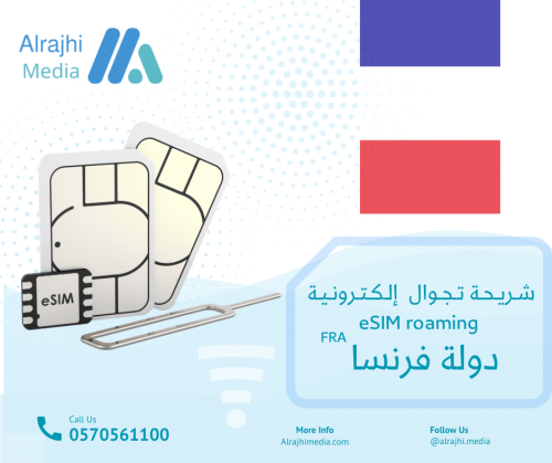 شريحة تجوال رقمـيـة دولـة فرنسا FRA