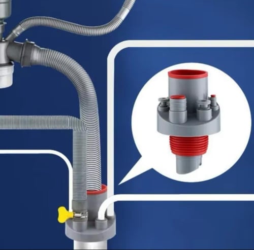 أنبوب تصريف مطبخ مضاد للرائحة