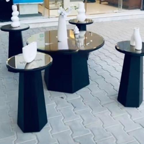 طقم طاولة قهوة ٥قطعه