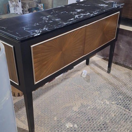 كونسول قشرة جوز مقاس 1.40×40×90