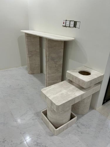 كنسول رخام ترفنتينو